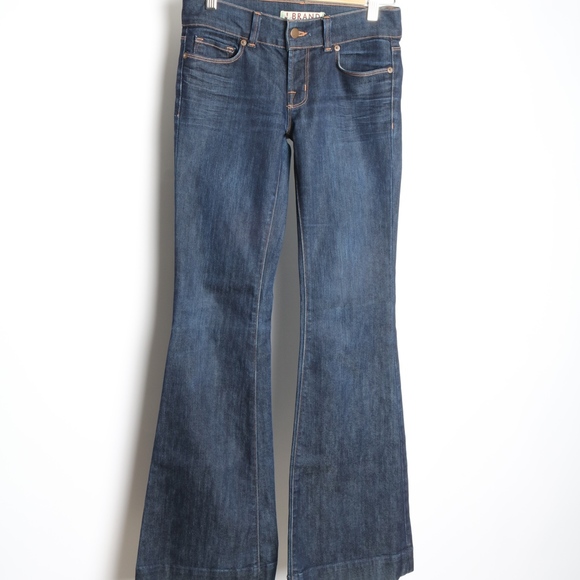 Women J Brand Low Rise Wide Bottom 25/33.5 - Picture 3 of 8